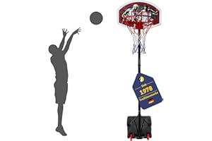 ‎B BEST SPORTING Best Sporting Basketballkorb Kinder Premium 165-205cm I Outdoor Basketballkorb verstellbar I Basketball Korb Outside I Transportable Korbanlagen für Einsteiger