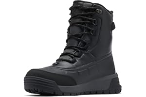 Columbia BUGABOOT CELSIUS botas de nieve impermeables Hombre , Negro (Black x Shark), 42.5 EU