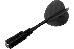 Karella Lot de 3 fléchettes de rechange pour jeu de fléchettes magnétiqueNoir