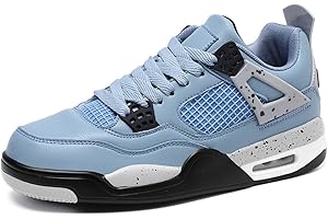 Sixfox Herren Sportschuhe Große Größe Sportschuhe Herren Basketballschuhe Mode Sport Basketballschuhe