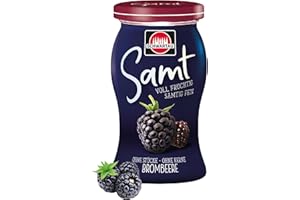 ‎SCHWARTAU SAMT Schwartau Samt Brombeere, Fruchtaufstrich ohne Stücke und ohne Kerne, 270g