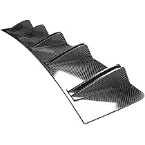 Diffusore Posteriore A Pinna Di Squalo Per Auto - Universale, Materiale ABS, Nero, Kit Di Installazione - Foto 5