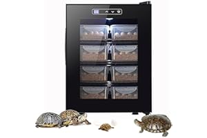 DEZHXHE Reptile Incubator 33L Scientific Lab Incubator Digital Incubator Cooling and Heating Temperature can be Controlled at 50℉~104℉ Reptile Egg Incubator Work for Small Reptiles