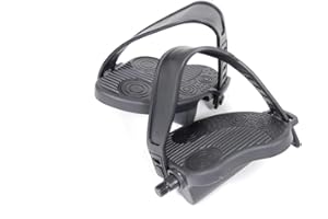 VirtuFit Pédales pour vélo d'appartement VF-trappers Home Trainer Adulte Unisexe, Noir, Taille Unique