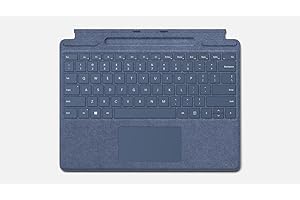 Klawiatura Microsoft Surface Signature Keyboard, Szafir Blue, kompatybilna z Surface Pro 8, Pro 9 i Pro X (CBj: AZERTY)