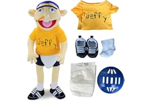 ADDLIVE Jeffy Puppet Plush Toy Doll,60CM Funny Puppets Toy, Jeffy Puppet Uk, Soft Plush Toy for Boys and Girls, Kids Gift for Birthday, Christmas, Halloween Party, Yellow