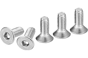 COMFORTY 100 Stk M3 x 8mm Senkkopfschrauben Edelstahl Senkkopf Innensechskant Senkschrauben Metrisches Regelgewinde Schrauben