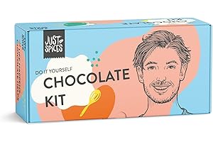 ‎JUST SPICES Just Spices Do it yourself Schokoladen Kit I Mache eigene Schoko-Tafeln I Mit Formen, Gewürzen, Schachteln & Rezepten