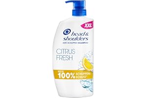 ‎HEAD & SHOULDERS Head & Shoulders Citrus Fresh Anti-Schuppen-Shampoo für Fettiges Haar 800 ml Pumpspender, Bis zu 100 Prozent Schuppenschutz, Klinisch Getestet, Sauberes Frischegefühl mit Zitrusduft