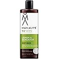 MAN ALIVE Shower Gel for men, 500ml mens body wash & face wash contains a masculine scent, Vegan, SLS Free & sulfate free formula. ideal mens grooming gifts for men (Original, Single)