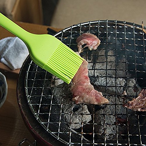 Silikon Küche Utensilien, Silicone kitchenware, Wuiyepo 10pcs Silikon Küche Geräte – Zangen Schneebesen , Pinsel, Spachtel, Schaumlöffel , Löffel Nudeln, Reis Paddel, Kelle, Suppenlöffel – Hitzebeständige Kochen Utensil - 6