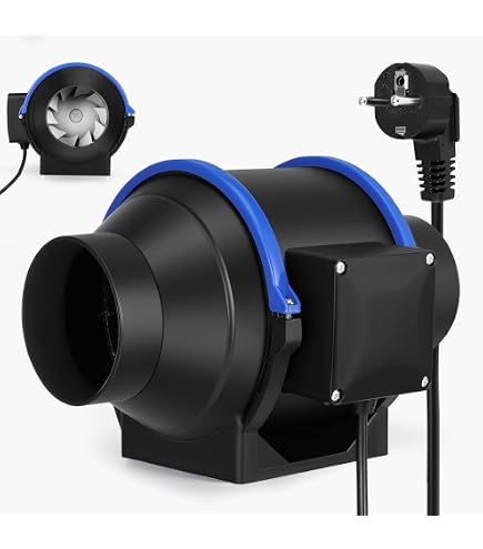 CONTROL GARDEN Universal-Reduzierstück Für Lüftungssysteme – 2 Stück, Ø 80–150 Mm, PVC, Für Dunstabzugshauben & Kanäle