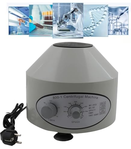 Produktbild von Zentrifuge ZF1 – Laborzentrifuge Für PRP, Lipofilling & ACP Eigenbluttherapie, 6x15ml Winkelrotor, 1790g Max. RCF, Für Praxis & Forschung