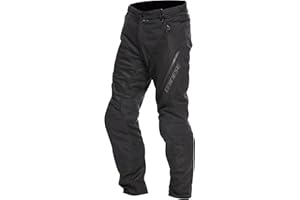DAINESE Drake 2 Super Air Tex Pants Pantaloni da Moto Ventilati, in Tessuto, per Stagione Estiva, con Protezioni Removibili Uomo