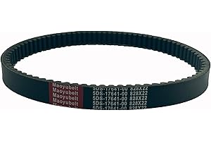 MAOYUBELT Antriebsriemen, Hochleistungs Riemen mit gut entwickelter haltbarer glatter CVT rutschfester Wärmeableitung für Ya-maha Majesty YP Maxter XQ TEO'S XN 125 150 98-02 5DS-17641-00