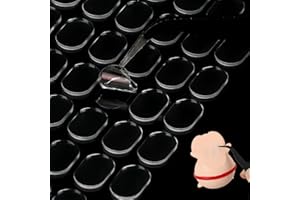 Aeaocvo Lot de 600 pastilles adhésives double face - 13 x 8 mm - Transparents - Double face - Extra forts - Amovibles - Gel musée pour petite poupée, photos, affiches