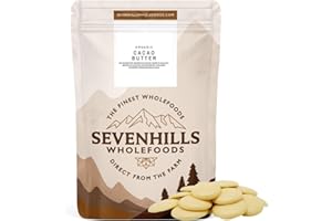 Sevenhills Wholefoods Manteca De Cacao Orgánico, Obleas, 500g