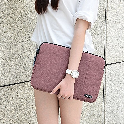 KALIDI 15 15.6 Zoll Laptop Sleeve Tasche Schutz Hülle Wasserdicht/Stoßgesichert/Anti-Kratzern für ThinkPad S5 Yoga,Dell Xps 15 zoll,samsung 910 S5J Serie ?Weinrot? - 7