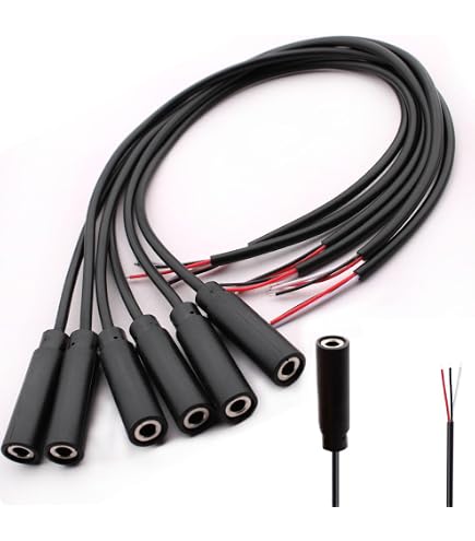 Generico PRISE JACK 3.5 FEELLE PANNEAU audio stéréo câble 3,5