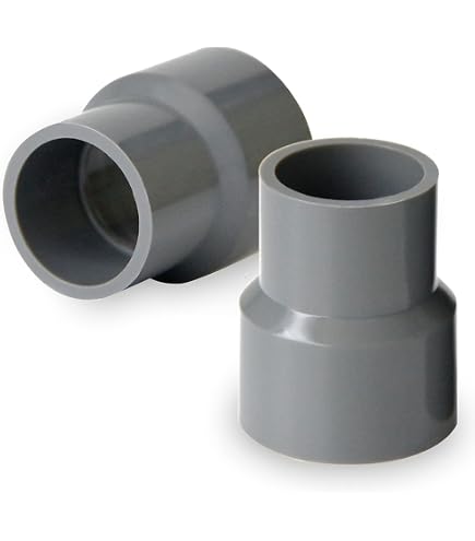 Réduction Conique PVC 50mm Femelle Vers 40mm Femelle - Pression PN16 - Pour Piscine, Arrosage, évacuation