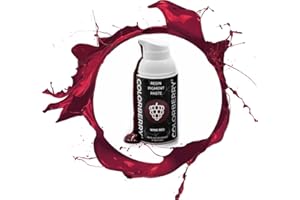 COLORBERRY Pigmentpaste – Epoxidharz Farbe für Resin Kunst I Hochpigmentierte Epoxy Resin Farbe für Kunstharz zur Schmuckherstellung DIY Kunsthandwerk I Konzentrierte Epoxidharz Farben (Wine Red)