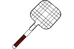 Grillmaster Hamburger Grillwender Grillaufsatz Fleischwender Grillbräter Grillguthalter 21 x 21cm