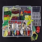 Aorace 240pcs/lot Mezclado Lotes Pesca Señuelos incluyendo Minnow Popper Crankbaits VIB...