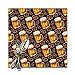 Produktbild Aeykis Beer Lamp Pretzel Pattern Black Placemats for Dining Table,Washable Placemat Set of 6, 12x12 inch