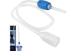 FENGRUI 1 Pcs Aquarium Gravel Cleaner,Aquarium Syphon Pump Fish Tank Hand Pump Siphon Gravel Cleaner Siphon Pump Kit for Fish Tank Daily Water Changing Filter Sand Cleaning(Blue)