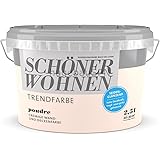 Schoner Wohnen Trendfarbe Moon 2 5 L Seidenglanzend Amazon De Baumarkt