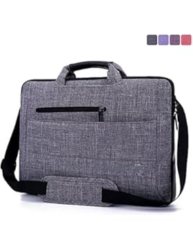 15.6 zoll Laptop Tasche, TechCode® Multifunktionale Schultertasche Briefcase Laptop Hülsen Beutel Bügel Abdeckungs...