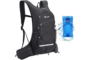 Hydration Backpack Insulated Cycling Running Pack 2L Water Running Vest | Ultralight Tactical Bicycle Backpack Rucksack with Leak-Proof Water Bladder, Bag for Trail Biking Hiking Race Marathon