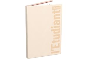 L'ETUDIANT Agenda Semainier 2025-2026 10x15cm 1semaine/2pages Couleur Pêche