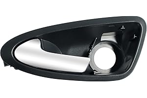 HISports Poignée de porte intérieure avant gauche compatible avec Seat Ibiza 2009-2017 6J1837113A