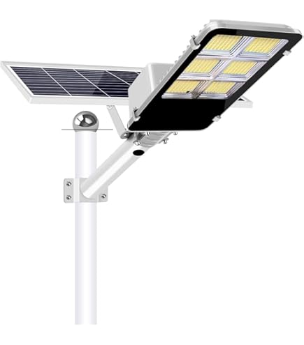 Lampione Solare LED 200W Openspaceshop | Con Telecomando E Pannello | Illuminazione Esterna - Foto 5