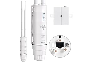 FLASHOWL AC600 Wireless Access Points, Ripetitore per esterni, WiFi Signal Extender, Outdoor WLAN Extender, Amplificatore di segnale WLAN