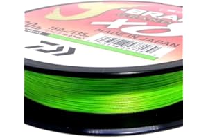 Daiwa J-Braid Grand x8E, 135m Chartreuse, Ligne de Pêche Tressée