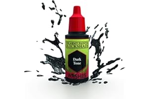 The Army Painter | Warpaint | Dark Tone Ink | Acrylic Non-Toxic Heavily Pigmented Water Based Paint for Tabletop Roleplaying, Boardgames, and Wargames Miniature Model Painting