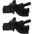 lcyen 2PCS Car Front Windshield Washer Jet Wiper Nozzles Replacement for Ford Ranger Mk4 TKE Front 1902209 Wiper Nozzle (Black)