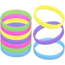 JUNEBRUSHS 42 Braccialetti In Silicone Colorati Con Scritta 'Jesus Loves You', Morbidi, Per Uomini Donne, Bomboniere Regali