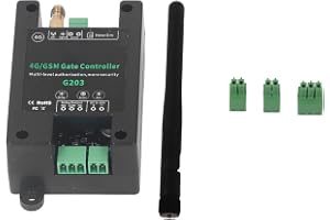 Ejoyous GSM Gate Opener GSM Door Opener Gate Door Remote Switch 3G APP SMS Call Control 1001 Users 0-9999s Relay with D