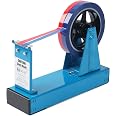 U.S. Solid Dévidoir Ruban Adhésif Bureau Multi-Rouleaux - Fer Robuste - Lame Inox - Bleu