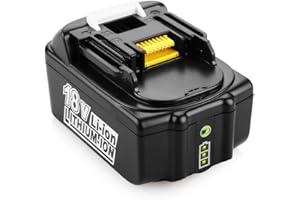 Energup 18V 5.0Ah Batterie de Remplacement pour Makita 18V Batterie BL1860 BL1850 BL1840 BL1830 BL1820 BL1815 BL1820B BL1815B LXT400 avec indicateur LED