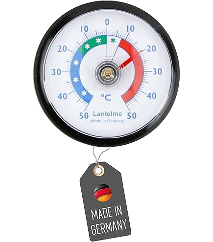 Kühlschrank-Thermometer Weiß - Mechanisches Thermometer Für Küche