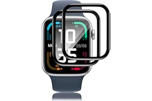 CARANTEE 2 Stück für Panzerglas für Apple Watch 7/8/9 41mm Schutzfolie, 9H Kratzfest Schutzglas Panzerglasfolie für Watch 41mm, HD Panzer Schutz Glas Folie, Fingerabdruck Blasenfrei für 9 41mm Displayschutz