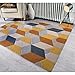 Produktbild Flair Rugs Infinite Scope Teppich mit geometrischem Muster (120cm x 170cm) (Ocker)