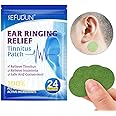 Boxania® 24pcs Tinnitus Patches Ear Ringing Relief Herbal Formula Skin Friendly Fit Acupoints Relieve Tinnitus Improve Buzzing