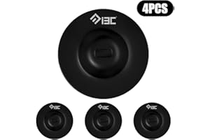 I3C Cavo di Sicurezza PC Cavo Anti-furto PC in Acciaio Hardware Lucchetto Computer Cavo Sicurezza Notebook Smartphone Laptop e Tablet (4 Pads Nero)