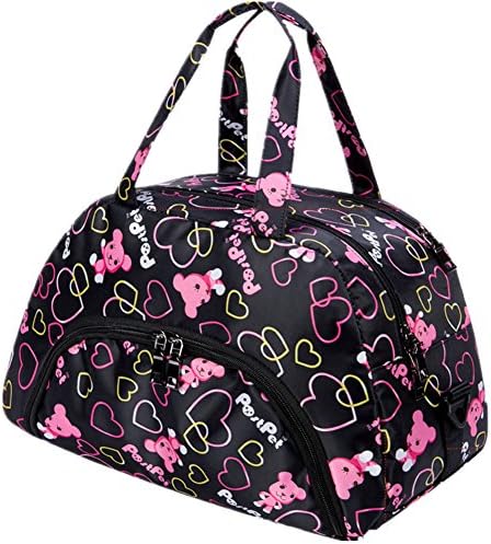 YL Story Gym Bag Dry Wet Separated Swimming Bag Waterproof Swim Equipment Bag for Women and Men Black
