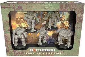 Catalyst Game Labs BattleTech | Miniatyrer | Clan Direct Fire Star
